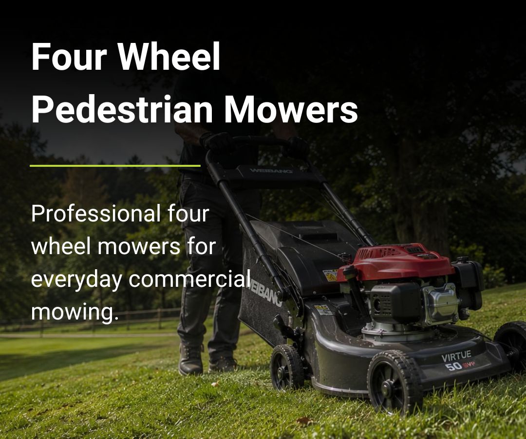 Four Wheel Pedestrian Mowers