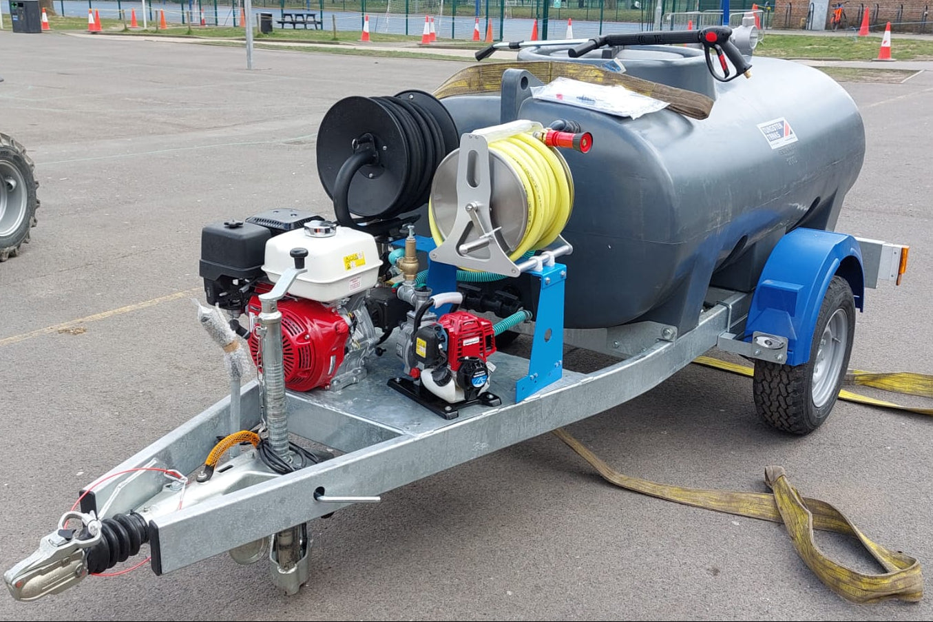 1200L Road Tow Pressure Washer & Water Bowser Combi