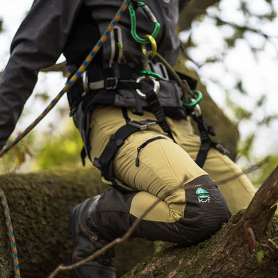 Arbortec AT4060 Breatheflex Pro Chainsaw Trousers Design A Class 1 - Beige