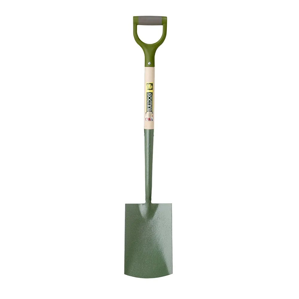 Bulldog Evergreen Digging Spade with Plastic Ergo D Handle 28"