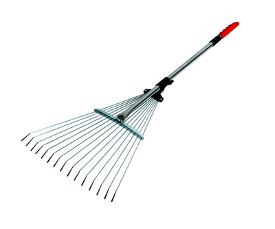 Darlac DP465 Expanding Telescopic Rake 15 tines Metal