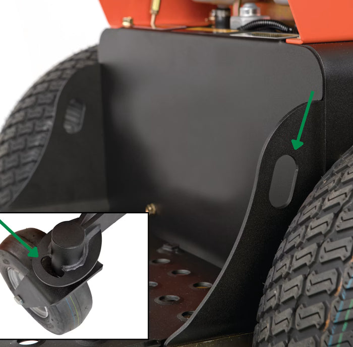 Front & Rear Tie Downs