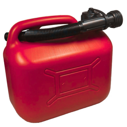 Plastic Diesel Fuel Can Red 5L
