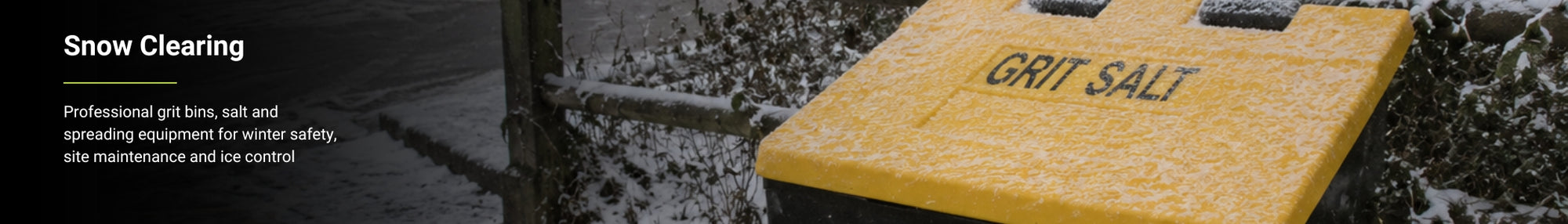 Grit Bins, Salt & Spreaders