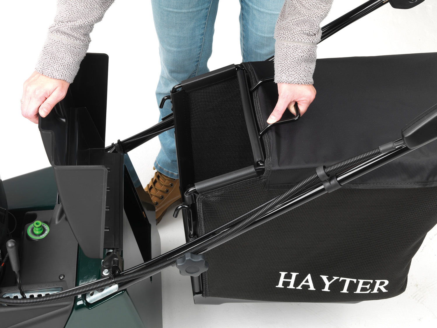 Hayter Harrier 41 HA374A Rear Roller Push Petrol Mower 16"