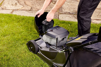 Hayter Harrier 41 Pro HA378A Rear Roller Cordless Mower 16"