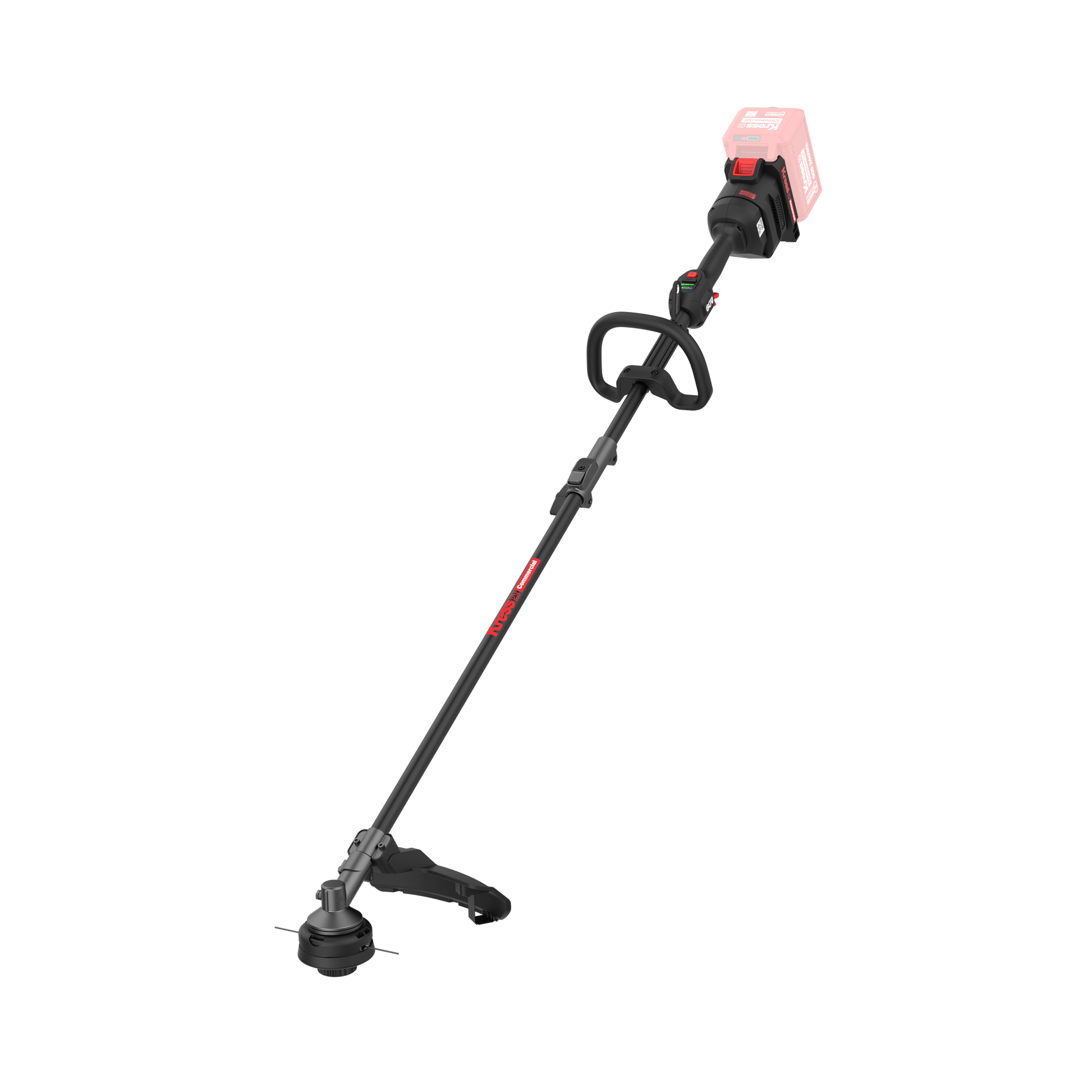 Kress KC120.9 Commercial 60V Power Head with Trimmer Line Attachment