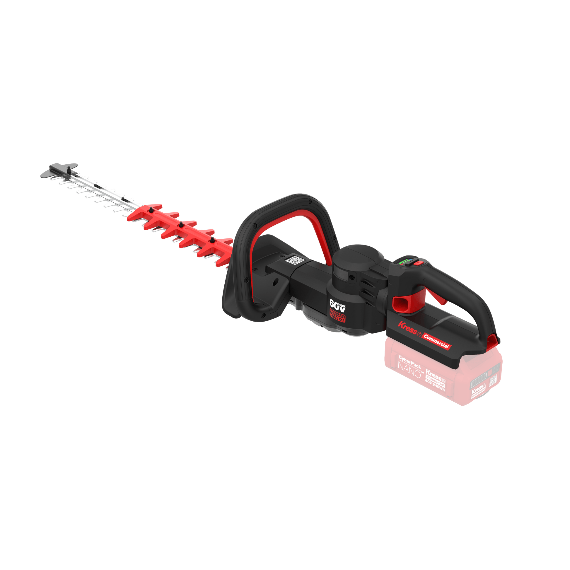 Kress KC201.9 Commercial 60V Cordless Hedge Trimmer