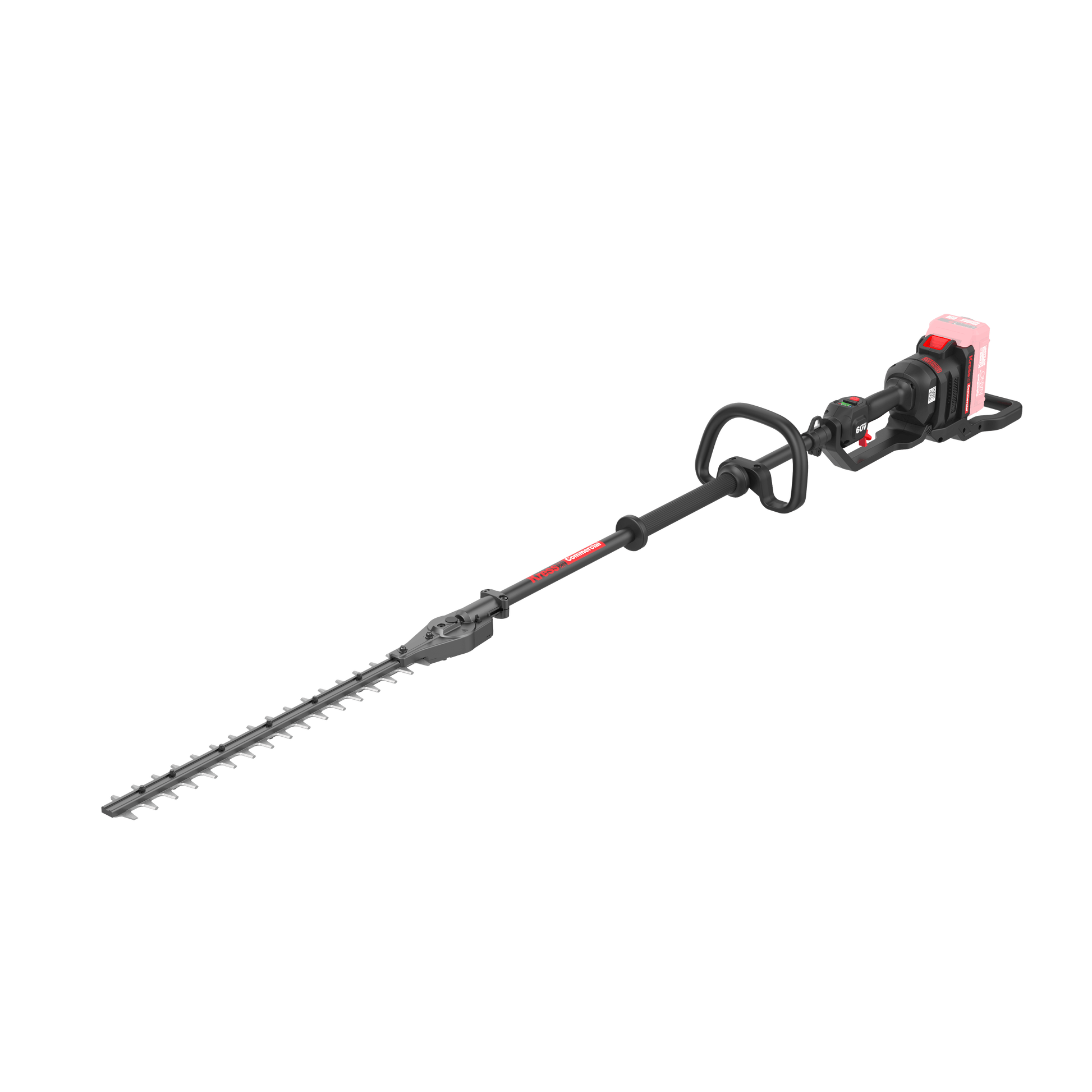 Kress KC241.9 Commercial 60V Short Reach Pole Cordless Hedge Trimmer