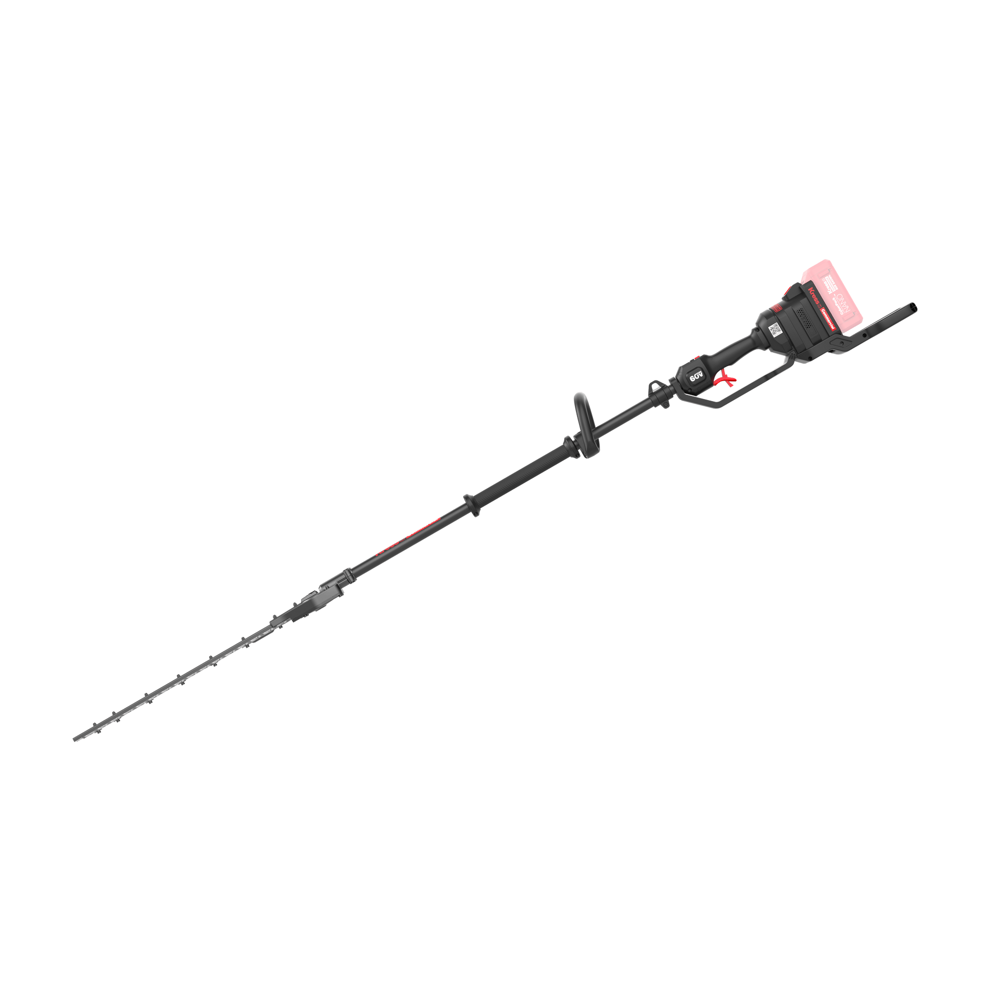 Kress KC241.9 Commercial 60V Short Reach Pole Cordless Hedge Trimmer