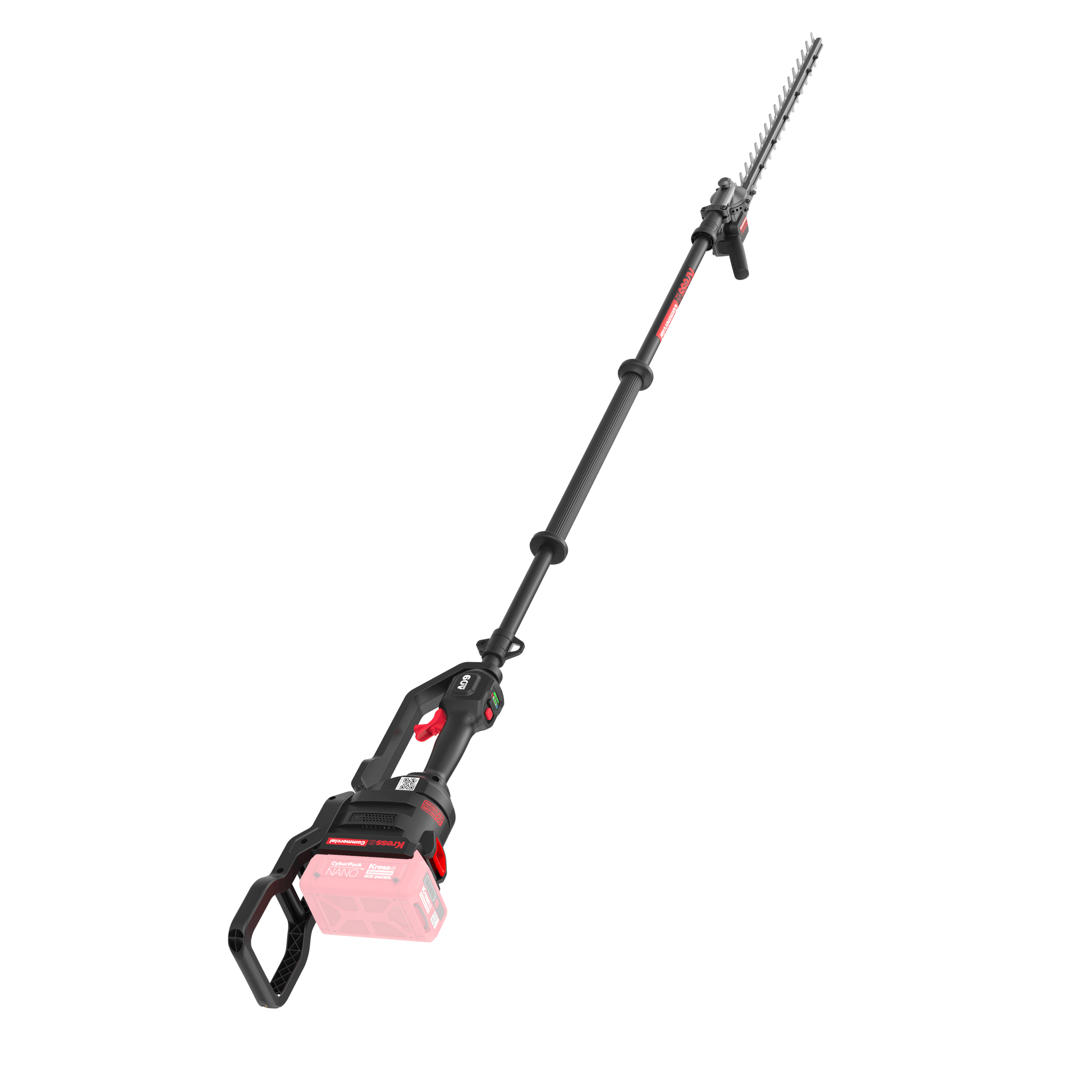 Kress KC270.9 Commercial 60V Long Reach Pole Cordless Hedge Trimmer