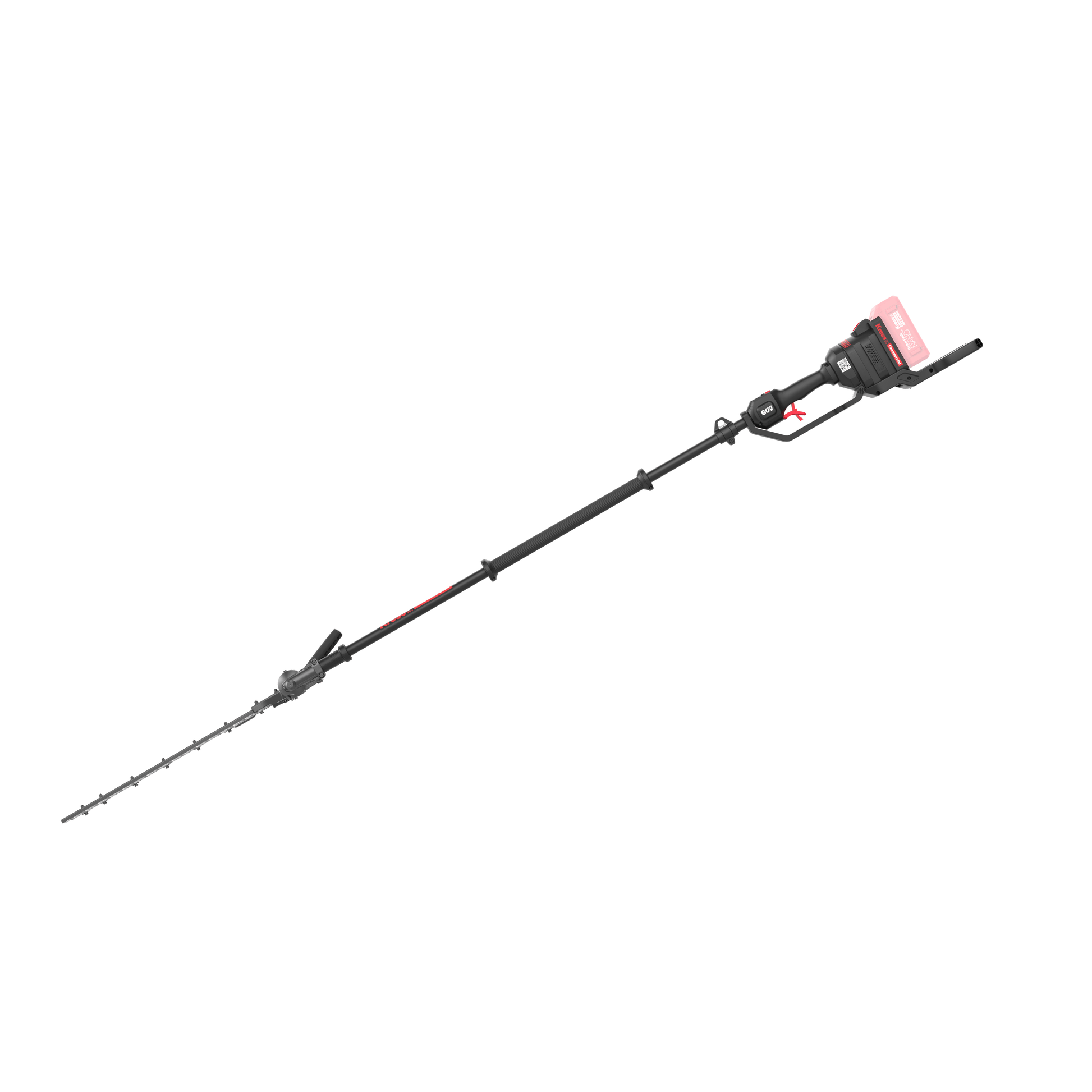 Kress KC270.9 Commercial 60V Long Reach Pole Cordless Hedge Trimmer