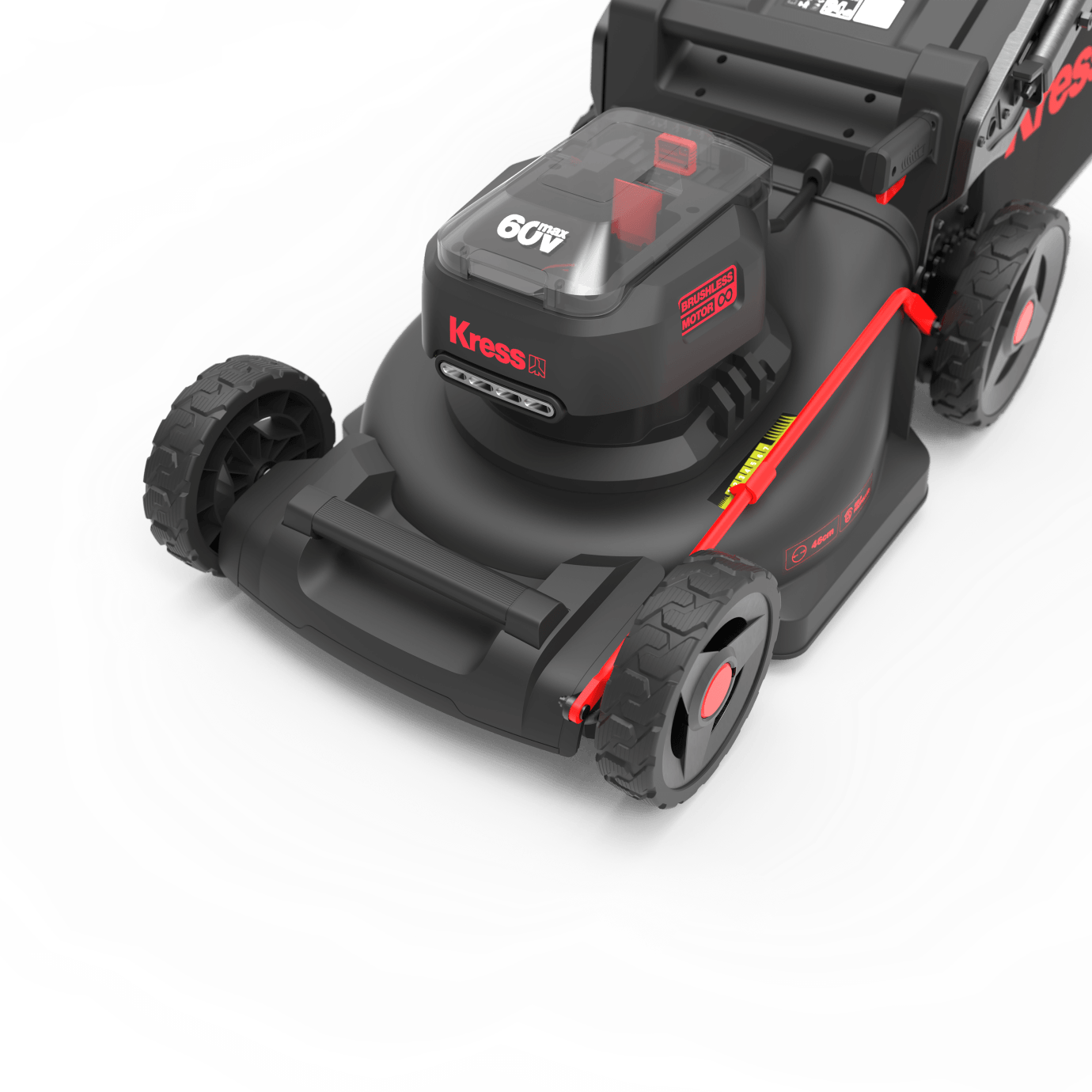 Kress KG757E.9 Professional 60V Self Propelled Mower 46cm (18")