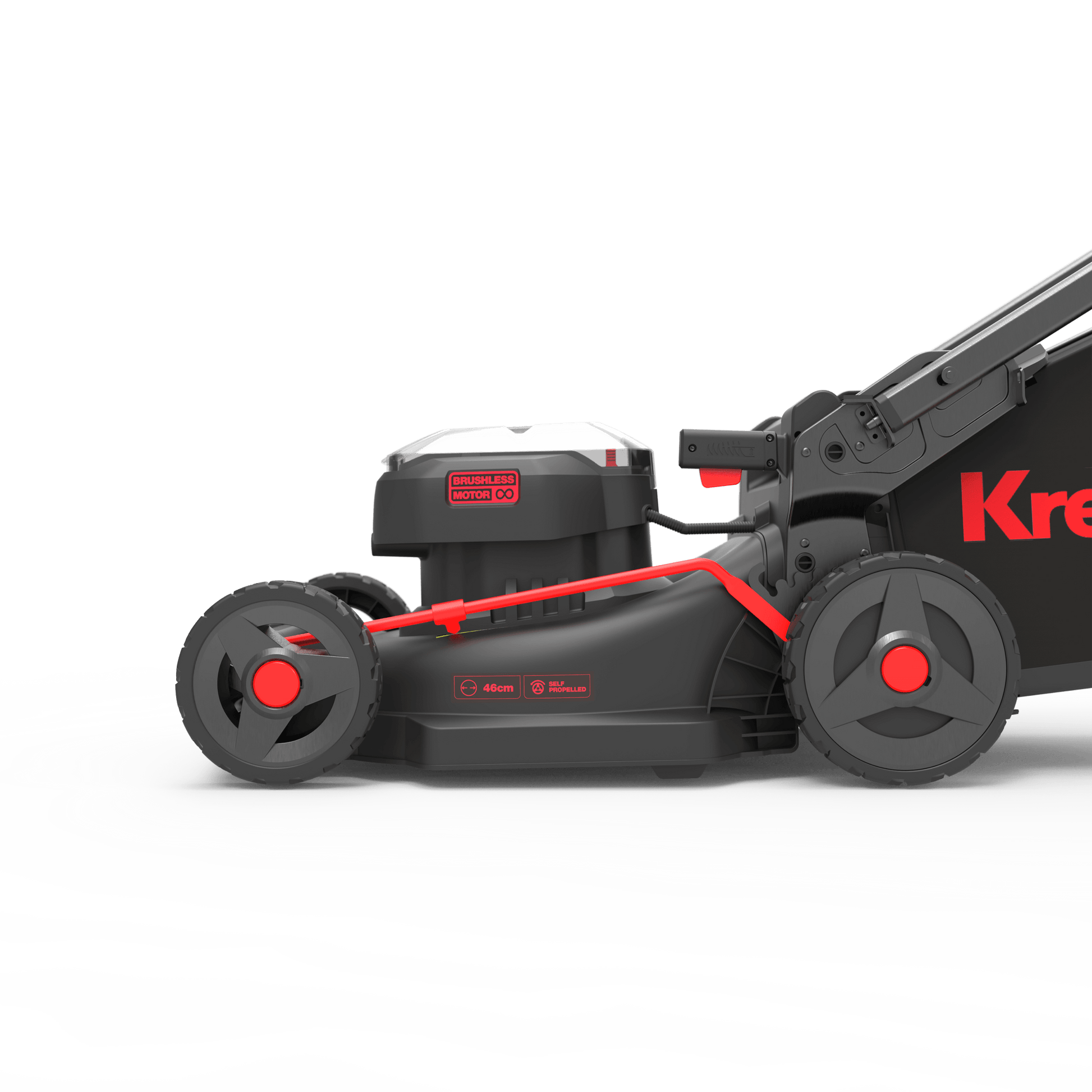 Kress KG757E.9 Professional 60V Self Propelled Mower 46cm (18")