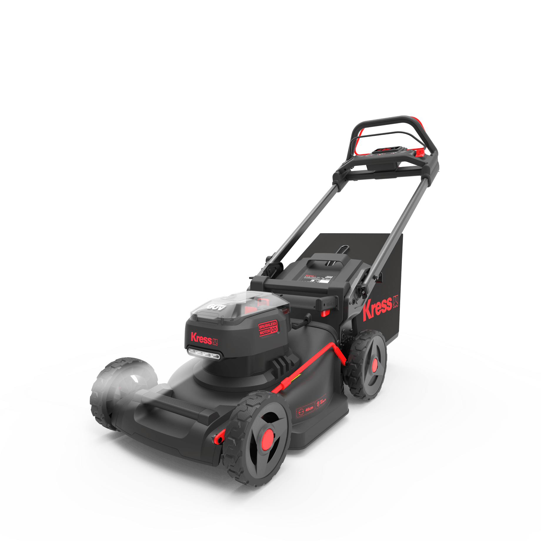 Kress KG757E.9 Professional 60V Self Propelled Mower 46cm (18")