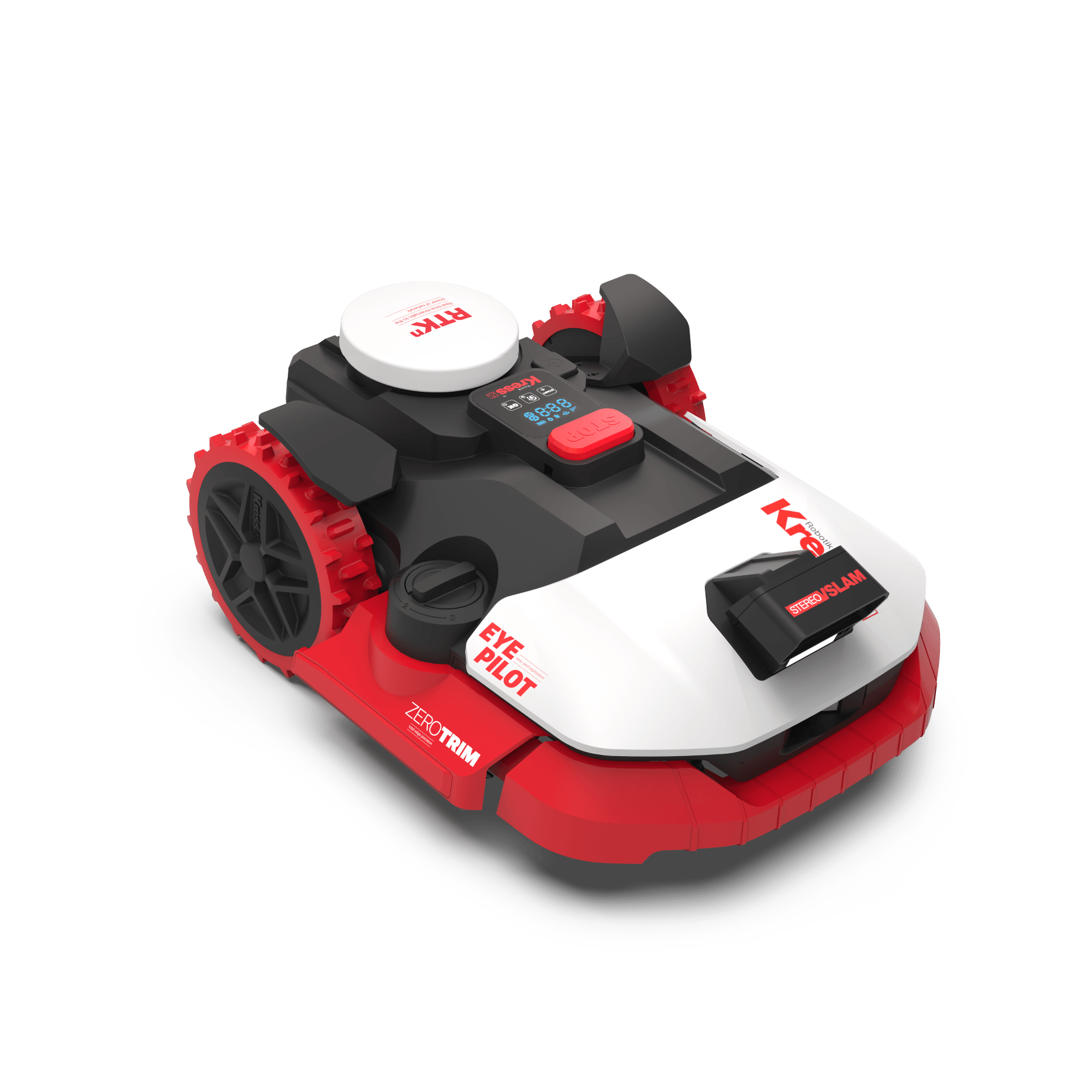 Kress KR274E EyePilot 5000 m² Robotic Mower with ZeroTrim & 4G