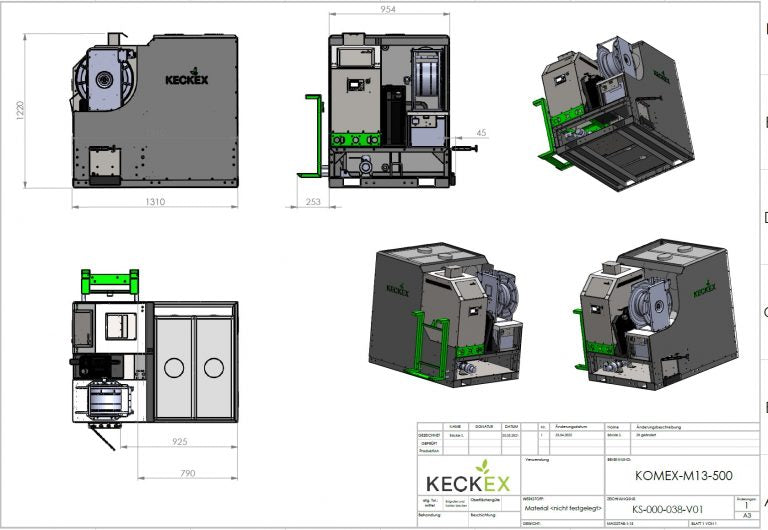 KECKEX KOMEX-M13-500 Vehicle-Mounted System