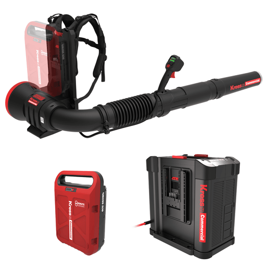 Kress KC500.9 Commercial 60V Backpack Blower Bundle