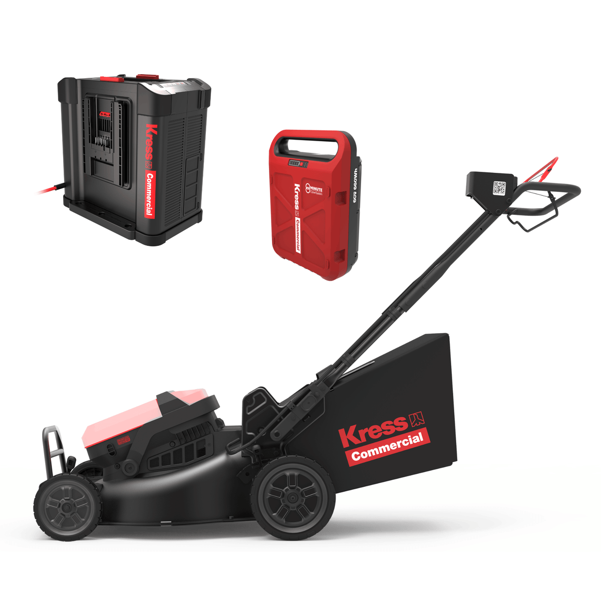 Kress KC711.9 Commercial 60V Lawn Mower Bundle