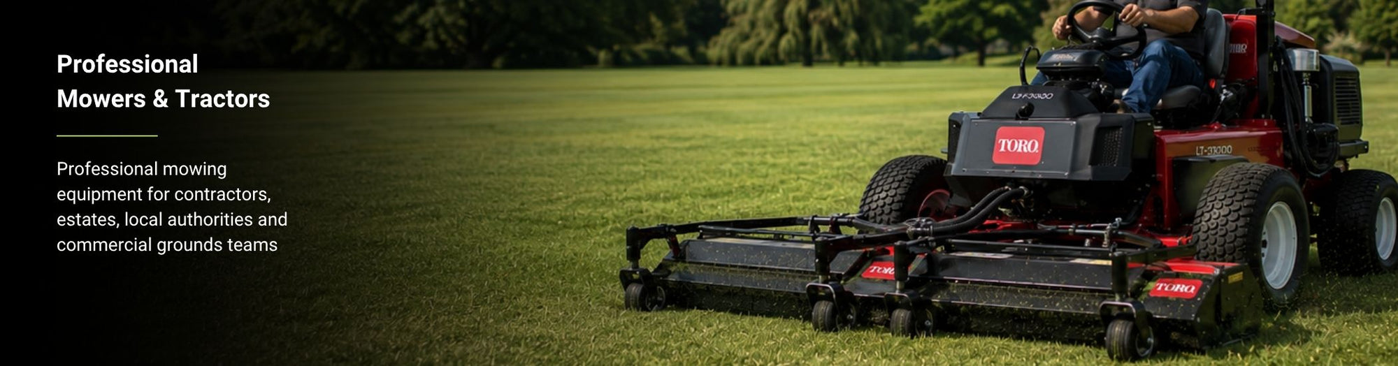 Professional Mowers & Tractors