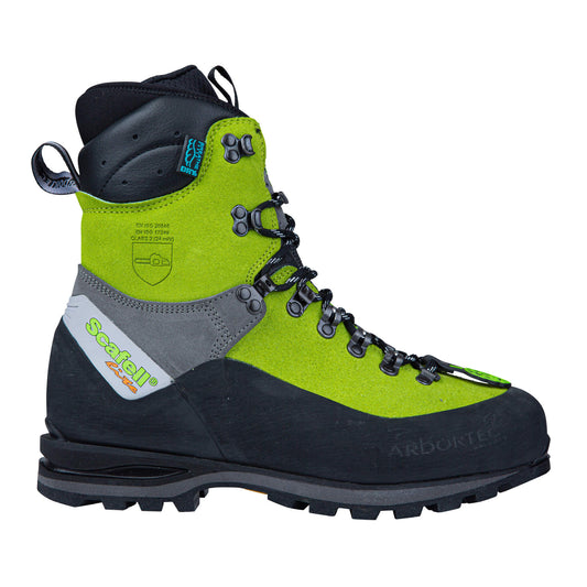 Arbortec AT33000 Scafell Lite Class 2 Chainsaw Protection Boots - Lime