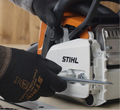 Stihl No Tool Quick Chain Tensioning