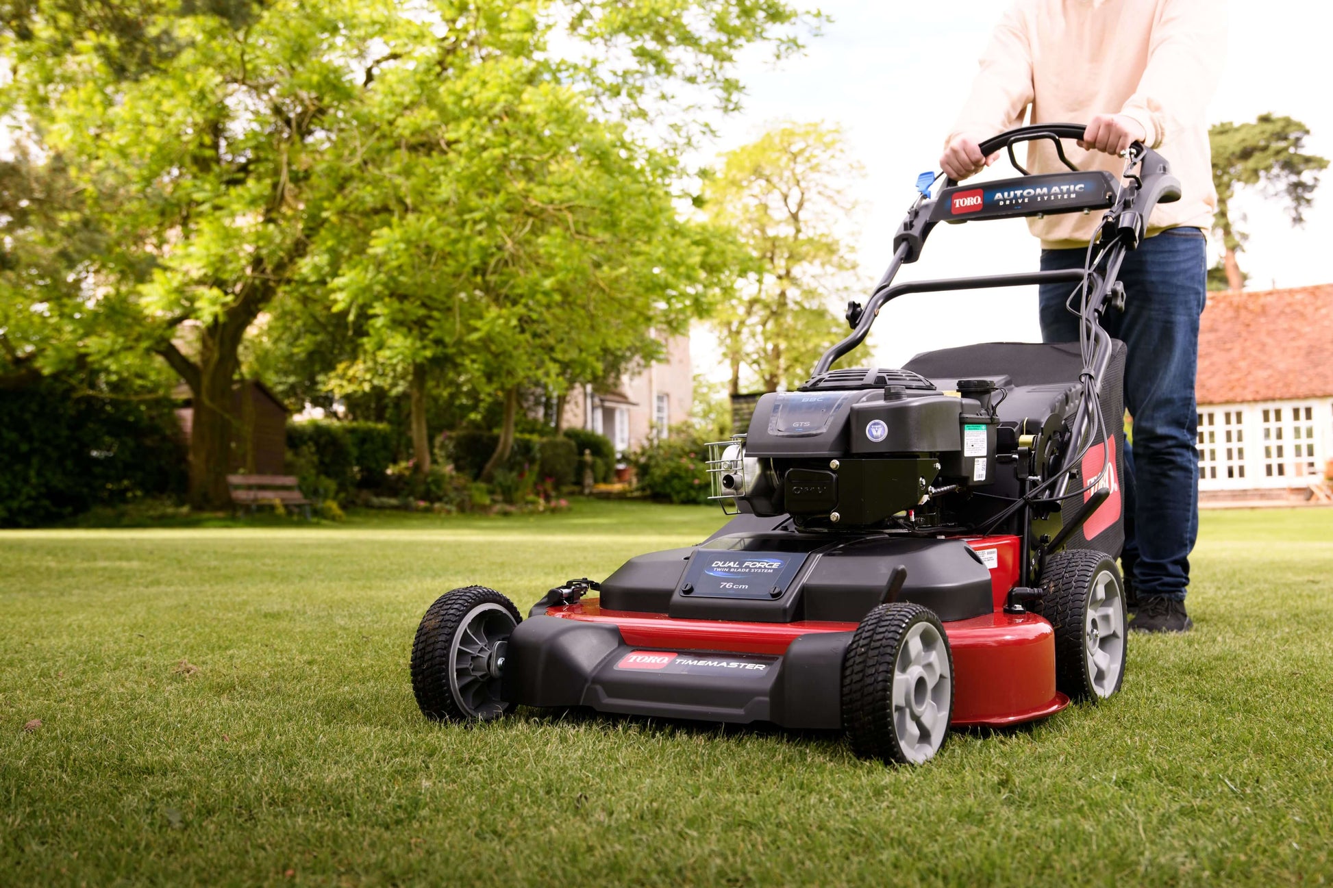 Toro TM76 TimeMaster Heavy Duty Rotary Self Propelled BBC Petrol Mower 30"