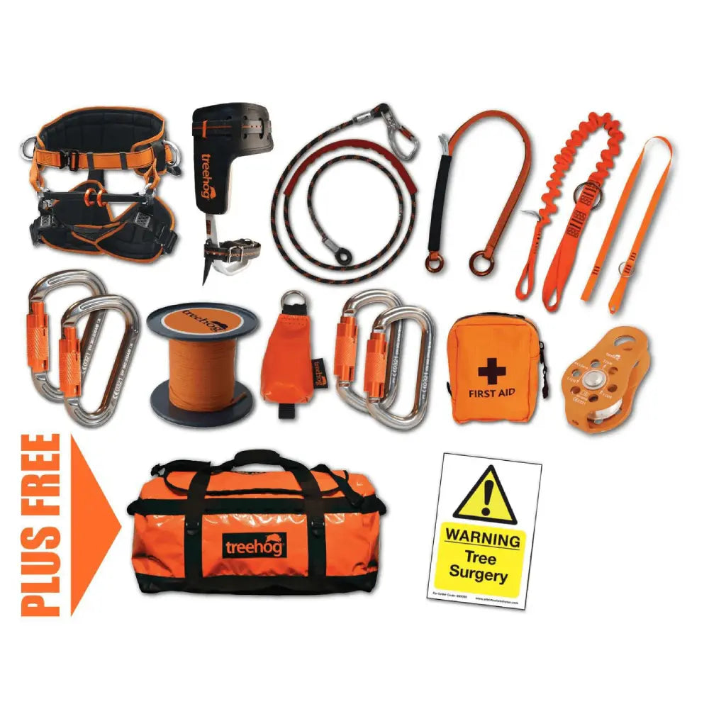 Treehog THCKIT5 Basic Professional Spike Kit - Orange