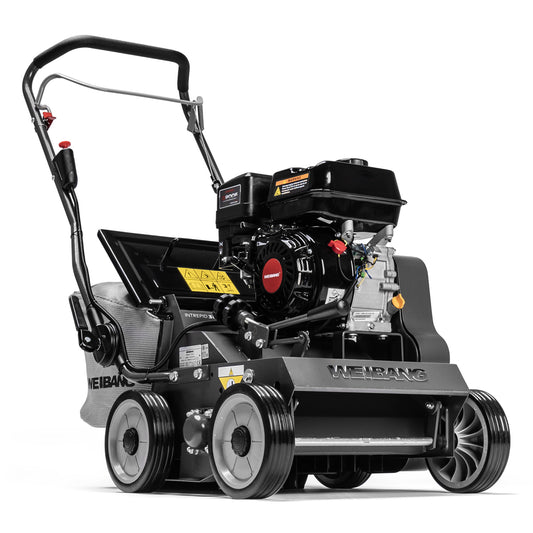 Weibang Intrepid 38SCP Petrol Scarifier with Collector 15"