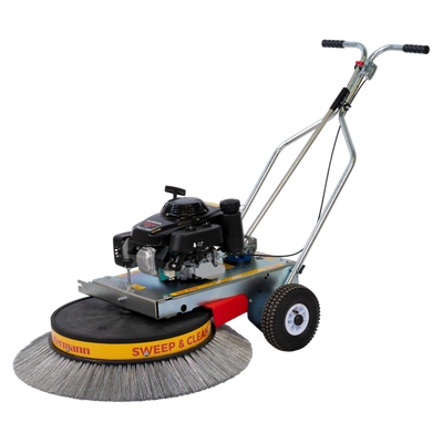 Westermann WR870-GXV160 Petrol Industrial Moss Brush Sweeper with Wire Brush