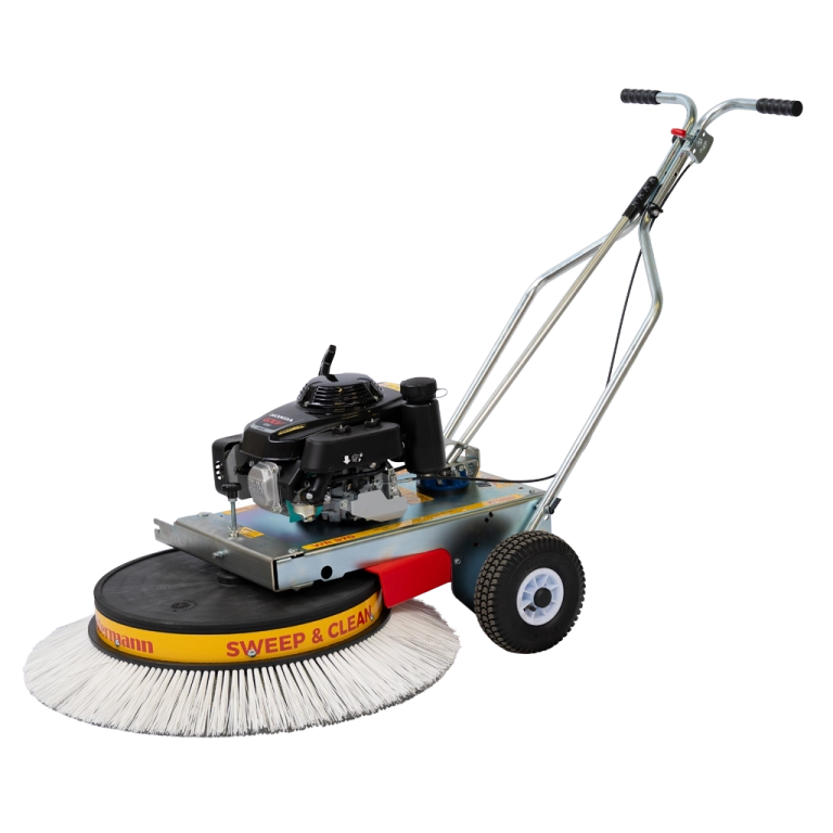 Westermann WR870-GXV160 Petrol Industrial Moss Brush Sweeper with Wire Brush