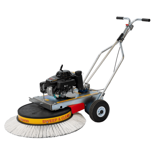 Westermann WR870 Petrol Moss Brush Sweeper with Wire Brush