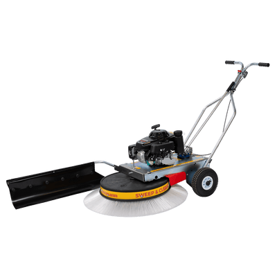 Westermann WR870 Petrol Moss Brush Sweeper with Wire Brush