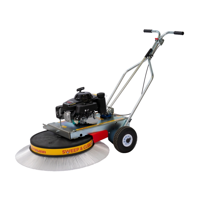 Westermann WR870-GXV160 Petrol Industrial Moss Brush Sweeper with Wire Brush