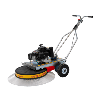 Westermann WR870 Petrol Moss Brush Sweeper with Wire Brush