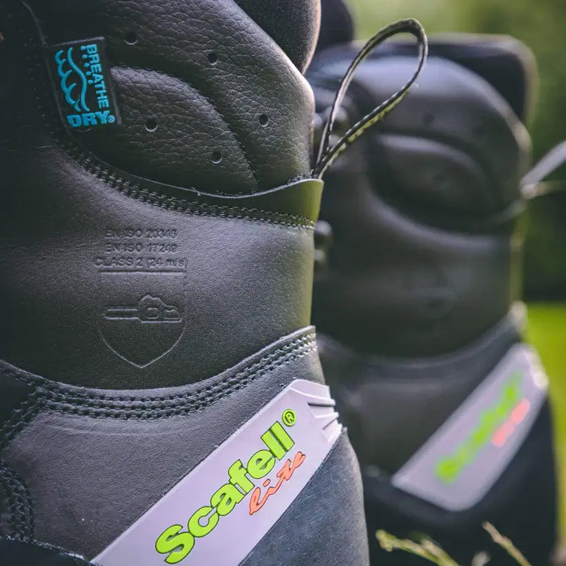 Arbortec AT33100 Scafell Lite Class 2 Chainsaw Protection Boots - Black