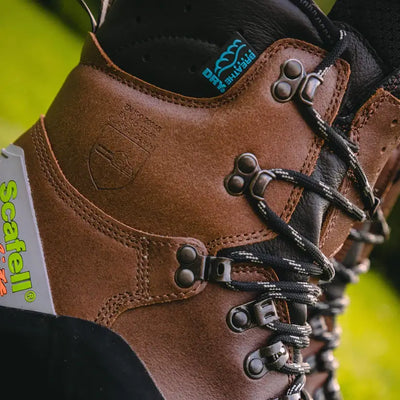 Arbortec AT33200 Scafell Lite Class 2 Chainsaw Protection Boots - Brown