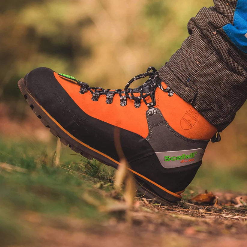 Arbortec AT33500 Scafell Lite Class 2 Chainsaw Protection Boots - Orange