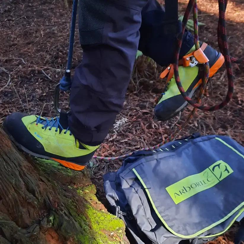 Arbortec AT34000 Kayo Chainsaw Protective Climbing Boots - Lime
