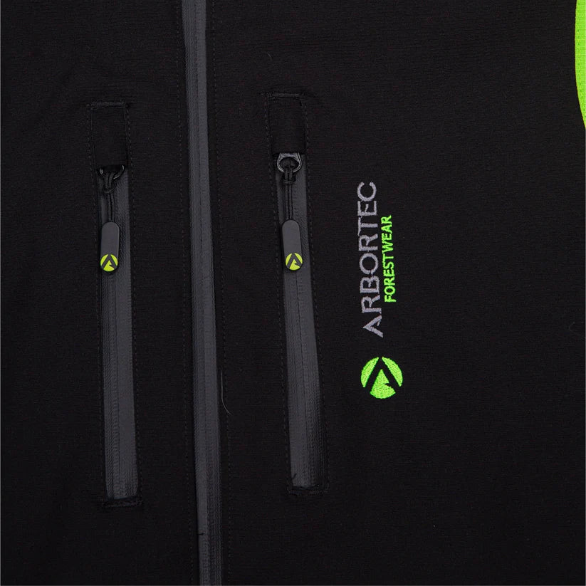 Arbortec AT4000 Breatheflex Performance Work Jacket - Lime