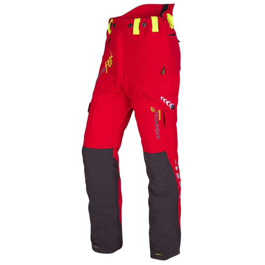 Arbortec AT4010 Breatheflex Chainsaw Trousers Design A Class 1 - Red