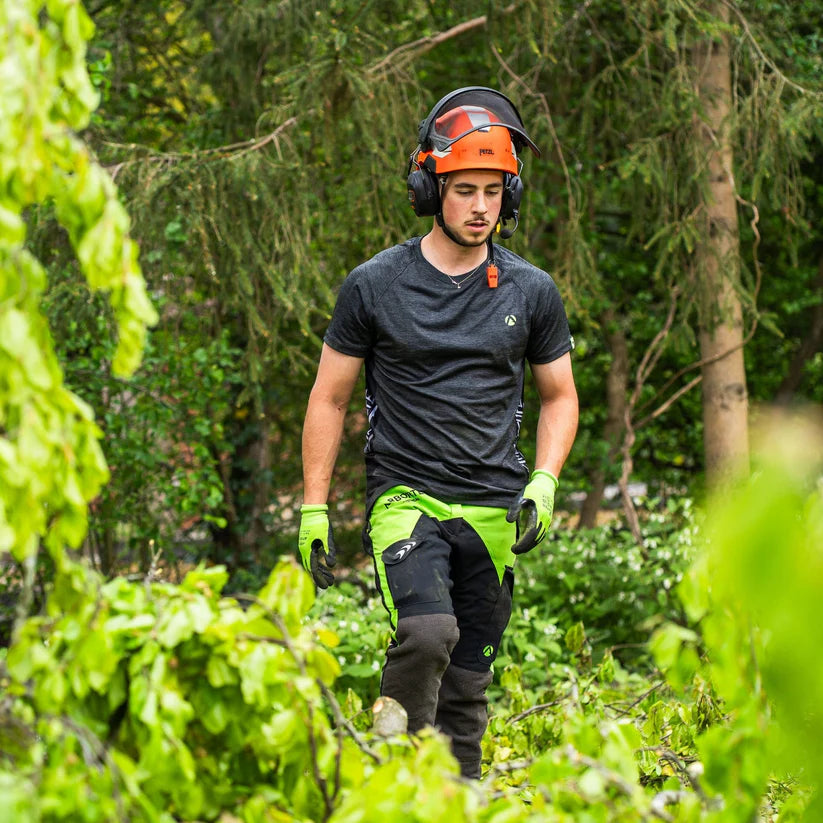 Arbortec AT4010 Breatheflex Chainsaw Trousers Design A Class 1 - Lime