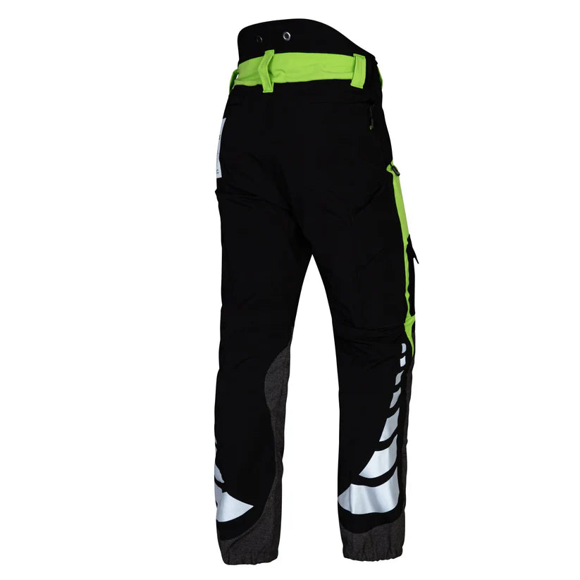 Arbortec AT4010 Breatheflex Chainsaw Trousers Design A Class 1 - Lime