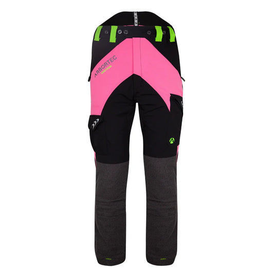 Arbortec AT4050 Breatheflex Chainsaw Trousers Design C Class 1 - Pink