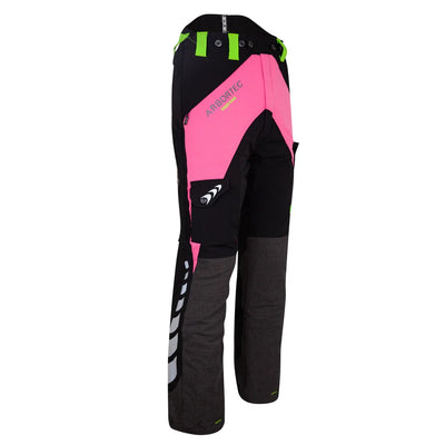 Arbortec AT4050 Breatheflex Chainsaw Trousers Design C Class 1 - Pink