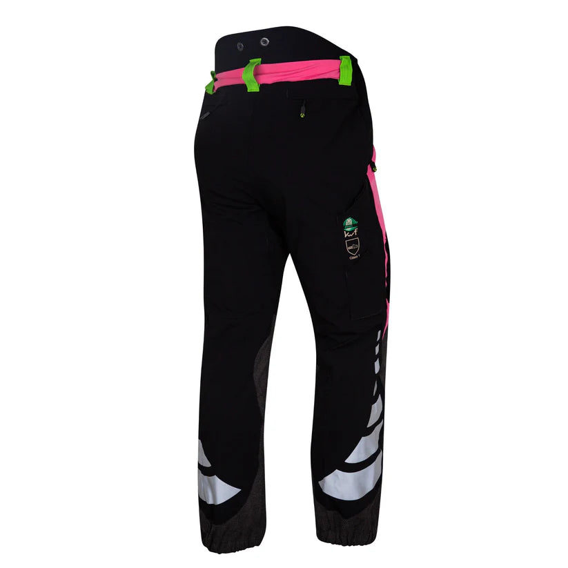 Arbortec AT4010 Breatheflex Chainsaw Trousers Design A Class 1 - Pink