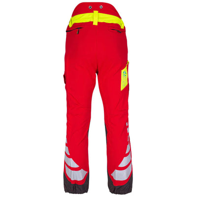 Arbortec AT4050 Breatheflex Chainsaw Trousers Design C Class 1 - Red
