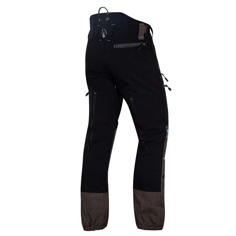 Arbortec AT4060 Breatheflex Pro Chainsaw Trousers Design A Class 1 - Black