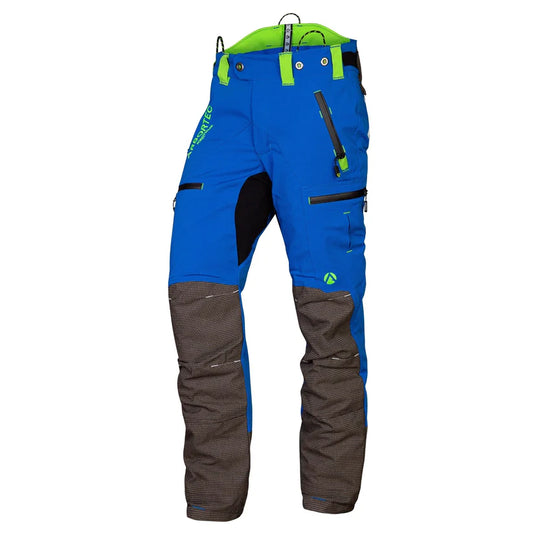 Arbortec AT4060 Breatheflex Pro Chainsaw Trousers Design A Class 1 - Blue