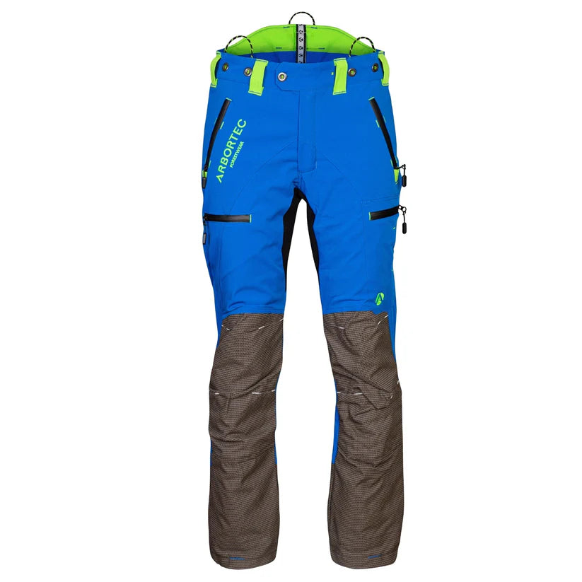 Arbortec AT4060 Breatheflex Pro Chainsaw Trousers Design A Class 1 - Blue